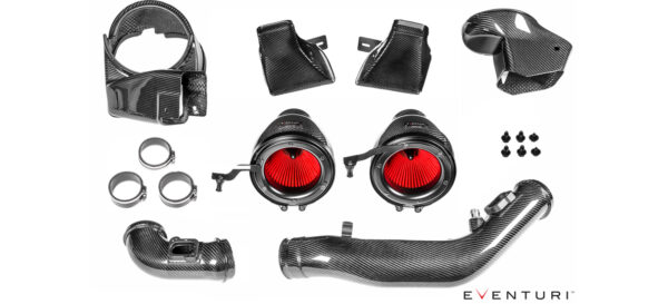 Układ dolotowy V2 z zamkniętymi kanałami do BMW F8X M3/M4