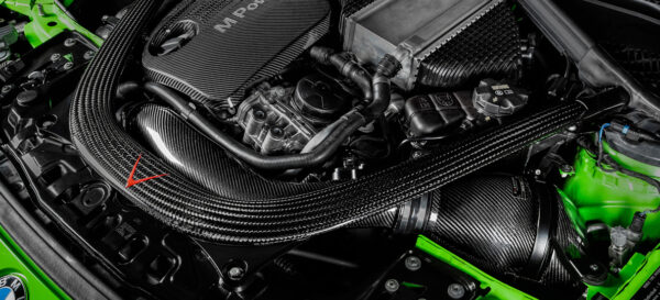 Układ dolotowy V2 z zamkniętymi kanałami do BMW F8X M3/M4